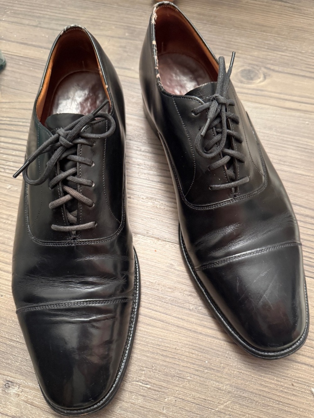 Black Church's Oxfords 10.5